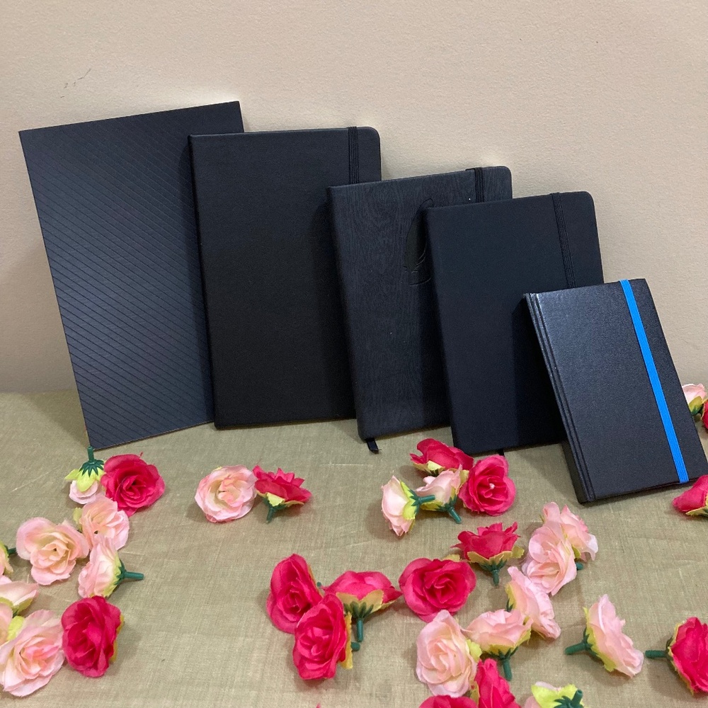 NWT Blank Writing Journals, set of 5, various sizes